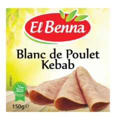 El Benna blanc de poulet kebab