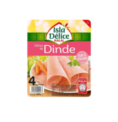 Isla Délice Halal Dinde cuit à l'étouffée
