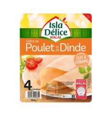 Isla délice de poulet et dinde