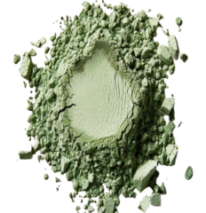 Argile verte en poudre