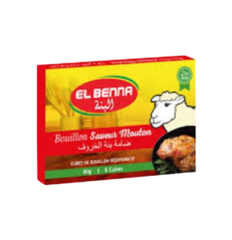 El Benna Bouillon Mouton Plaquette 80g