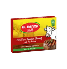 El Benna Bouillon Bœuf Plaquette 80g