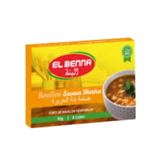 El Benna Bouillon Harira Plaquette 80g