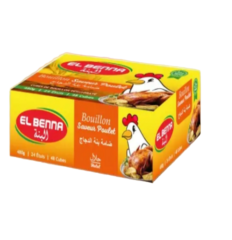 El Benna Bouillon Poulet 20g x 24 étuis