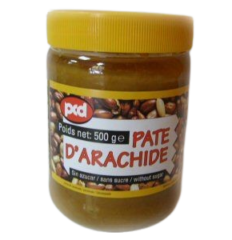Pâte d'arachide sans sucre PCD 500g