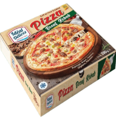 idéal délices pizza Bœuf kebab 330g