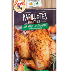 Sweet chef Papillotes aux herbes de Provence