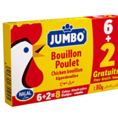 Jumbo Bouillon poulet 6+2 palette