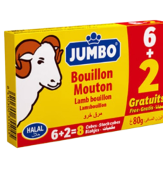 Jumbo Bouillon Mouton 6+2 palette