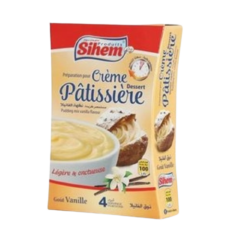 Sihem produits crème pâtissière vanille 100g