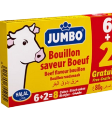 Jumbo Bouillon Bœuf 6+2 palette