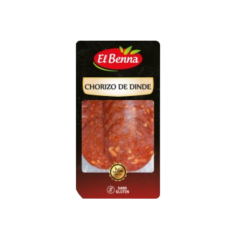 El Benna Chorizo de dinde 80g
