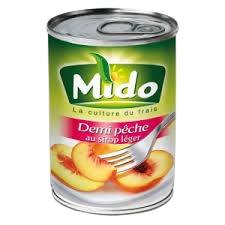 Pêche Tranches Mido 400g