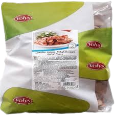 Lamelles de kebab VOLYS : le sachet de 750g
