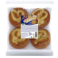 Serebis tartelettes à la crème x4 200 g
