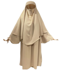 Abaya Beige Foncé