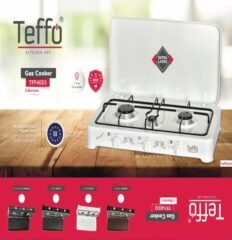 Réchaud à gaz trois feux