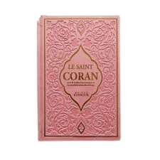 Noble Coran Bilingue Rose Clair