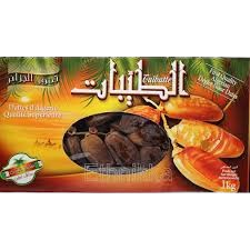 Dattes Fraîches Deglet Noor d'Algérie (Taïbatte)
