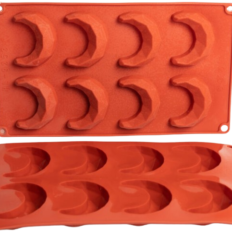 Moule silicone 8 Lune diamant