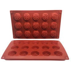 Moule silicone 15 fleurs