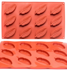 Moule silicone 12 Plumes