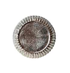 Assiettes carton Rond Argent