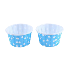 Caissettes à muffin bleu x20