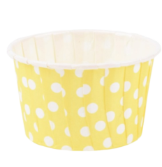 Caissettes à muffin jaune x20