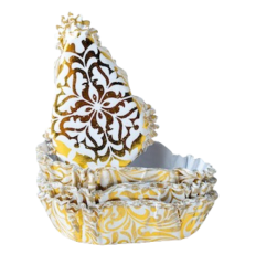 Caissettes Oriental Goutte Or x40