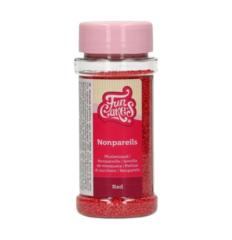 Nonpareils Mini-Billes Funcakes Rouge 80g