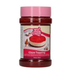Glaçage Rouge rubis Funcakes 375g