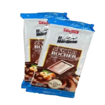 Glaçage Rocher au lait et noisettes El Mordjene 250gr