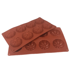 Moule en silicone 8 Chiffonnades