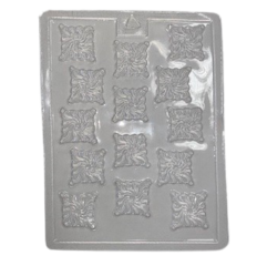 Empreinte pour chocolat carré diamant