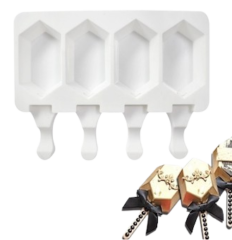 Moule à magnum diamant Hexagone