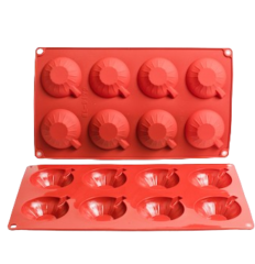 Moule silicone 8 tasses