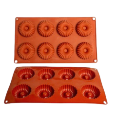 Moule silicone 8 rayon