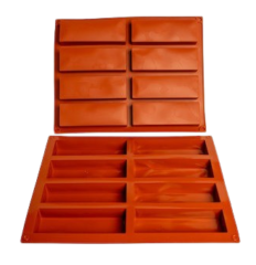 Moule en silicone 8 rectangles
