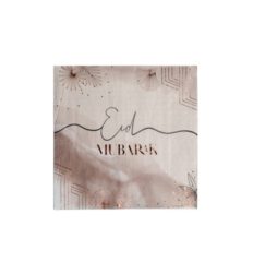 Serviettes Laya rose gold