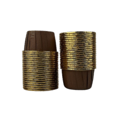 Caissettes à muffins 3,8cm Marron