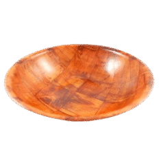 Grand plat creux en bois (45 cm) - Gassaa