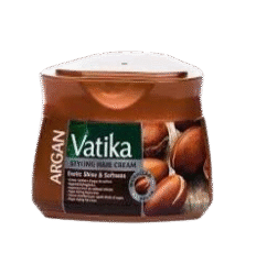 Vatika Crème Coiffante "Douceur et Brillance" à base d'ARGAN -140ml