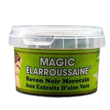 Savon Noir aux extraits Aloe Vera