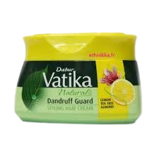 Masque capillaire anti-pellicules à l'huile essentielle de citron et d'amande Dabur Vatika