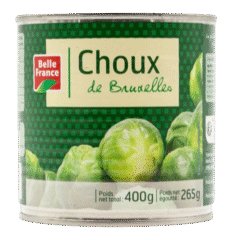 Grossiste Choux De Bruxelles 400g - BELLE FRANCE