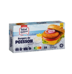 Ideal délice burger de poisson