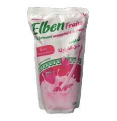 Raïbi Atlas Yaourt saveur fraise 1L