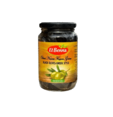 EL BENNA Olive Noire Façon Grèce Verre 37 cl