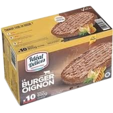 Le burger oignon – Idéal délices – 800g